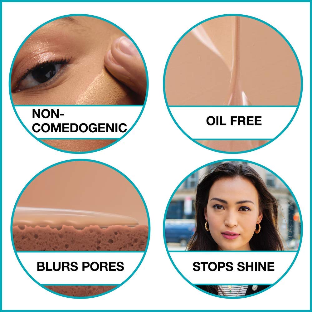Maybelline New York Fit Me Matte + Poreless Liquid Foundation, Pouch Format, 105 Fair Ivory, 1.3 Ounce - Image 5